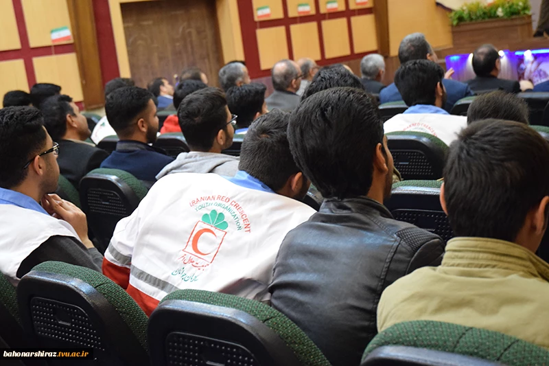 افتتاحیه نخستین نشست کانون‌های فرهنگی هلال احمر  دانشگاه فنی و حرفه‌ای کشور در شیراز  7