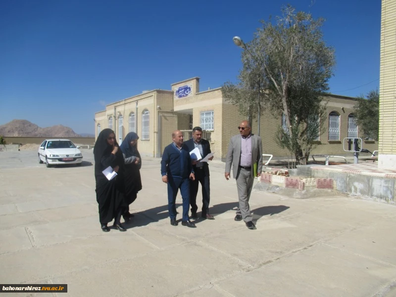 عکس/ بازدید دکتر جامعی از دانشکده فنی دختران نی ریز  3