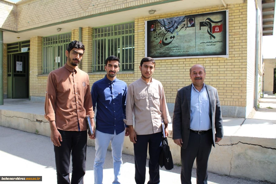 بازدید دکتر جامعی از حوزه بسیج دانشجویی دانشگاه فنی وحرفه ای استان فارس 4