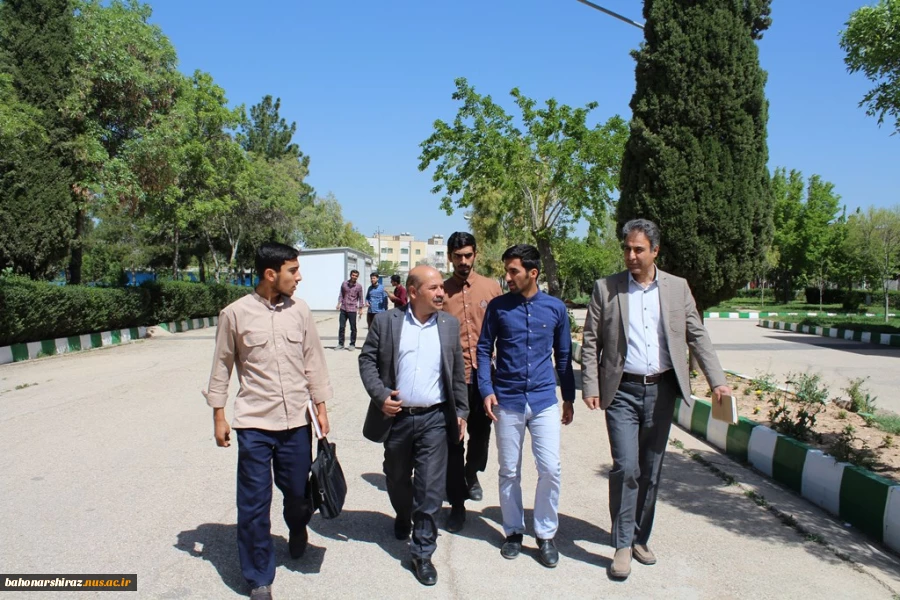 بازدید دکتر جامعی از حوزه بسیج دانشجویی دانشگاه فنی وحرفه ای استان فارس 7