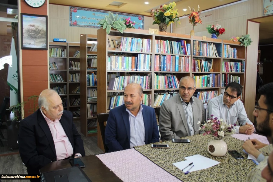 بازدید رئیس دانشگاه فنی و حرفه ای فارس از طرح‌های مجمع خیرین شهرساز و فرهنگ ساز شیراز 4
