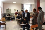 بازدید نماینده تام الاختیار سازمان سنجش در فارس از محل برگزاری آزمون کارشناسی ارشد در دانشکده فنی و حرفه ای شهید باهنر شیراز  7