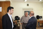گزارش تصویری از بازدید دکتر جامعی رئیس دانشگاه فنی و حرفه ای استان فارس از خبرگزاری ایرنا  3