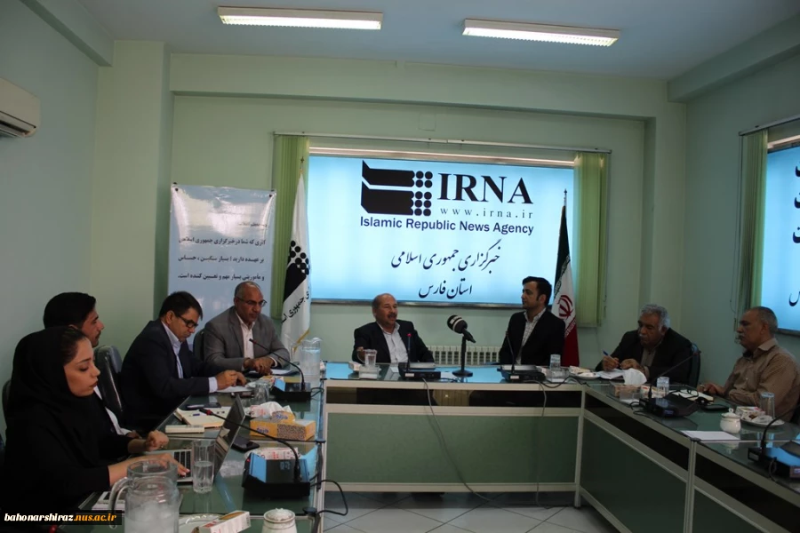 گزارش تصویری از بازدید دکتر جامعی رئیس دانشگاه فنی و حرفه ای استان فارس از خبرگزاری ایرنا  19