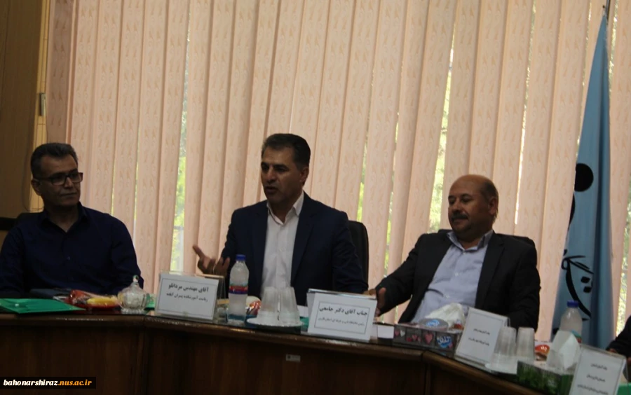 گزارش تصویری از گردهمایی روسا و مدیران مالی دانشکده های فنی استان فارس به میزبانی آباده 3