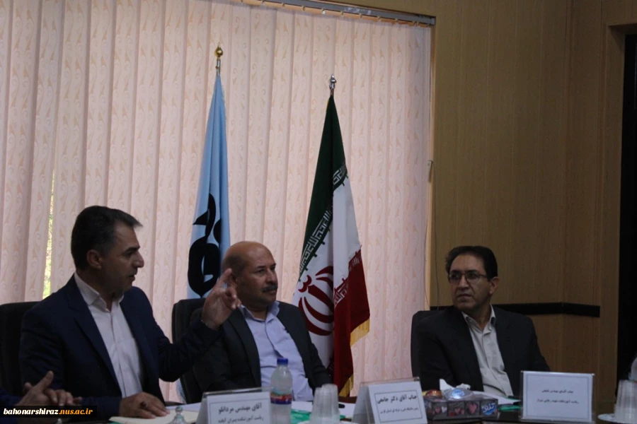 گزارش تصویری از گردهمایی روسا و مدیران مالی دانشکده های فنی استان فارس به میزبانی آباده 6