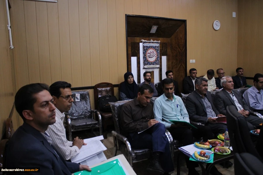 گزارش تصویری از گردهمایی روسا و مدیران مالی دانشکده های فنی استان فارس به میزبانی آباده 13