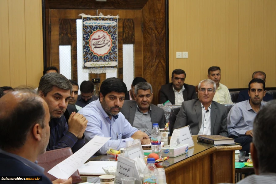 گزارش تصویری از گردهمایی روسا و مدیران مالی دانشکده های فنی استان فارس به میزبانی آباده 16