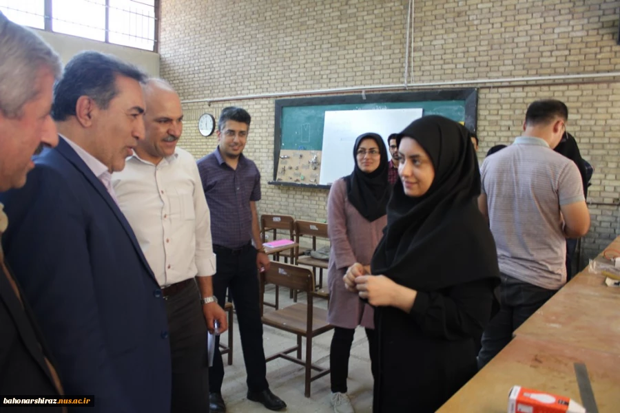 بازدید مدیرکل آموزش و پرورش فارس از دانشکده شهید باهنر شیراز

 2
