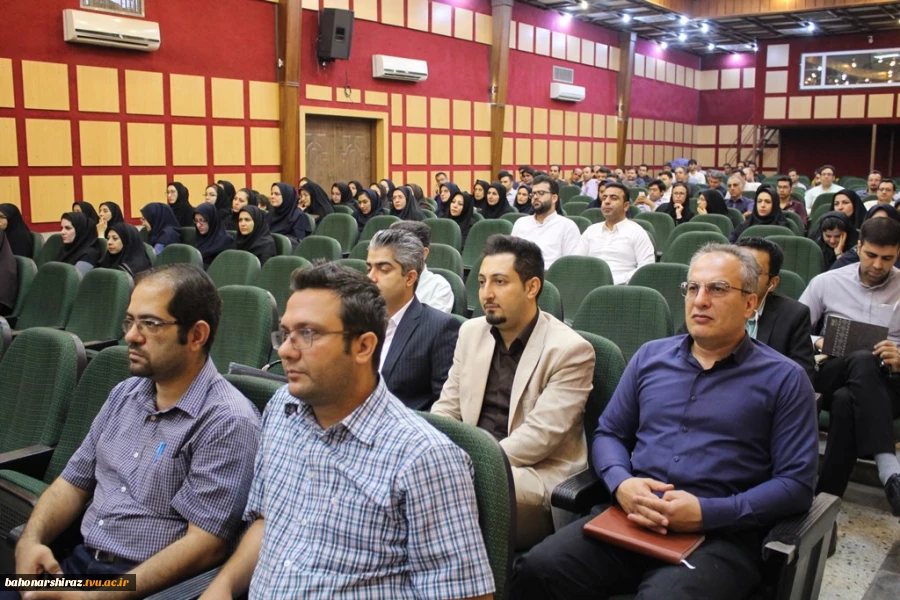 گردهمایی مدرسان دانشگاه فنی و حرفه ای استان فارس در دانشکده شهید باهنر  برگزار شد  6