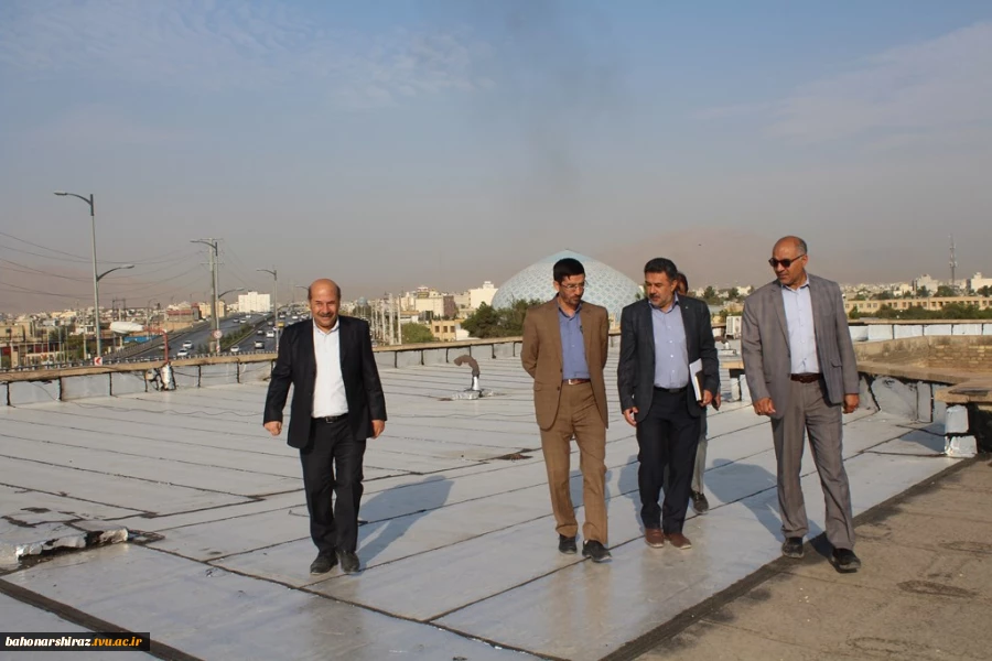 گزارش تصویری از بازدید مدیرکل دفتر طرح های عمرانی دانشگاه فنی و حرفه ای کشور از دانشکده های شهید باهنر، شهیدرجایی و دختران شیراز 

 12