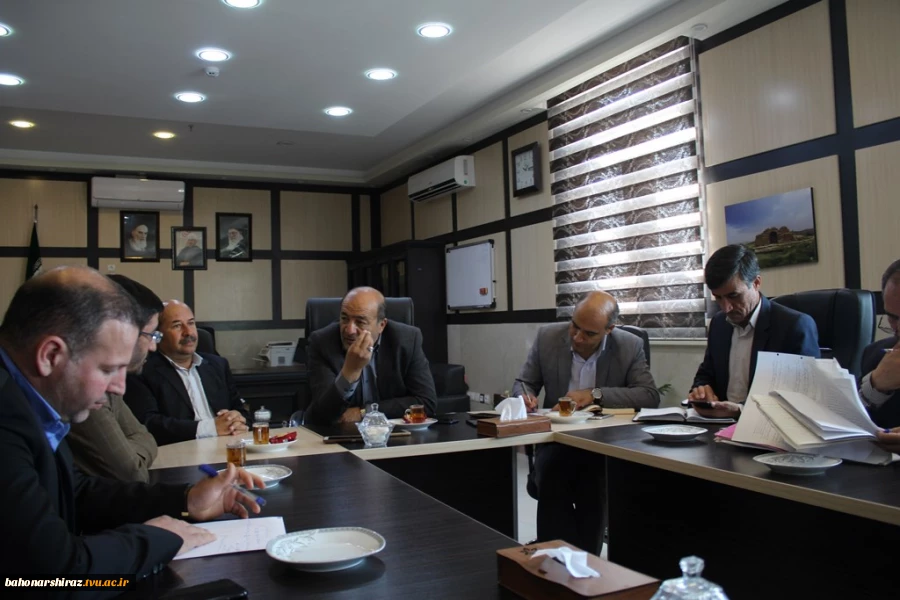 گزارش تصویری از بازدید مدیرکل طرح های عمرانی دانشگاه فنی و حرفه ای کشور از دانشکده فنی فیروزآباد  14