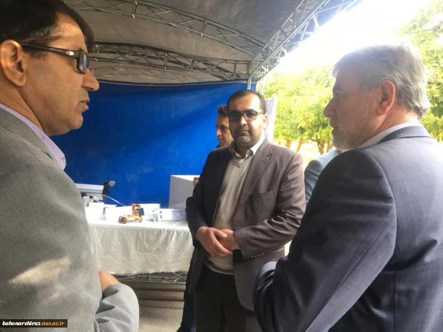 حضور دانشگاه فنی و حرفه ای استان فارس در نمایشگاه جشنواره جهادگران علم و فناوری فارس  2