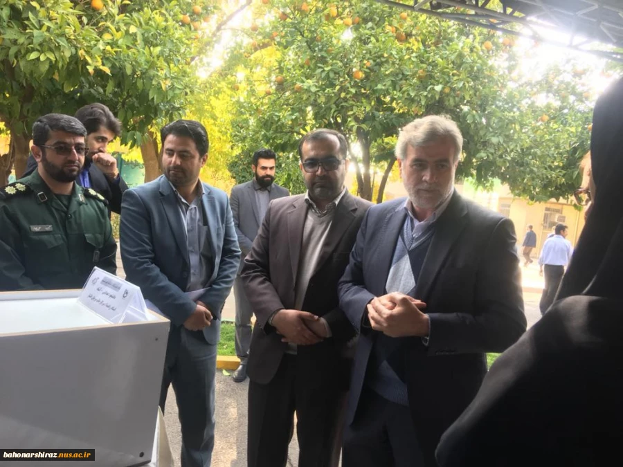 حضور دانشگاه فنی و حرفه ای استان فارس در نمایشگاه جشنواره جهادگران علم و فناوری فارس  3