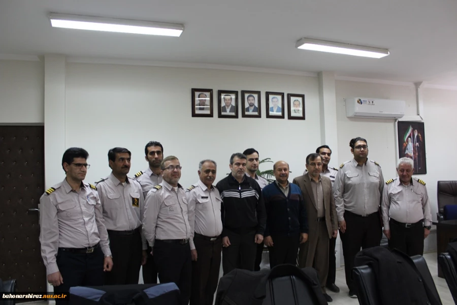 نیروهای حراست و انتظامات دانشکده فنی و حرفه ای فارس تجلیل شدند  2