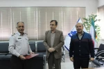 نیروهای حراست و انتظامات دانشکده فنی و حرفه ای فارس تجلیل شدند  9