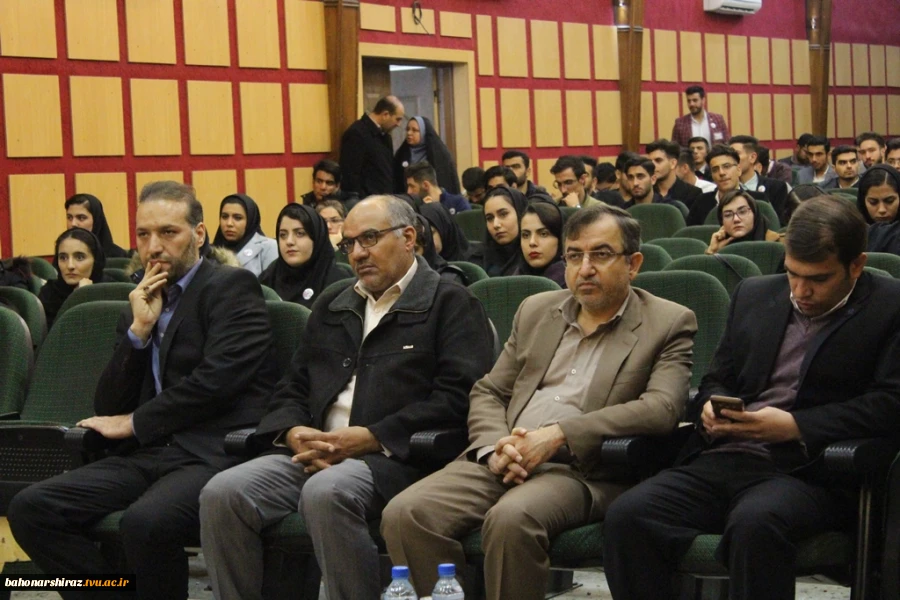 مراسم افتتاحیه نشست مجمع اتحادیه دبیران انجمن های علمی دانشگاه فنی و حرفه ای کشور در دانشکده شهید باهنر شیراز+ تصاویر 
 4