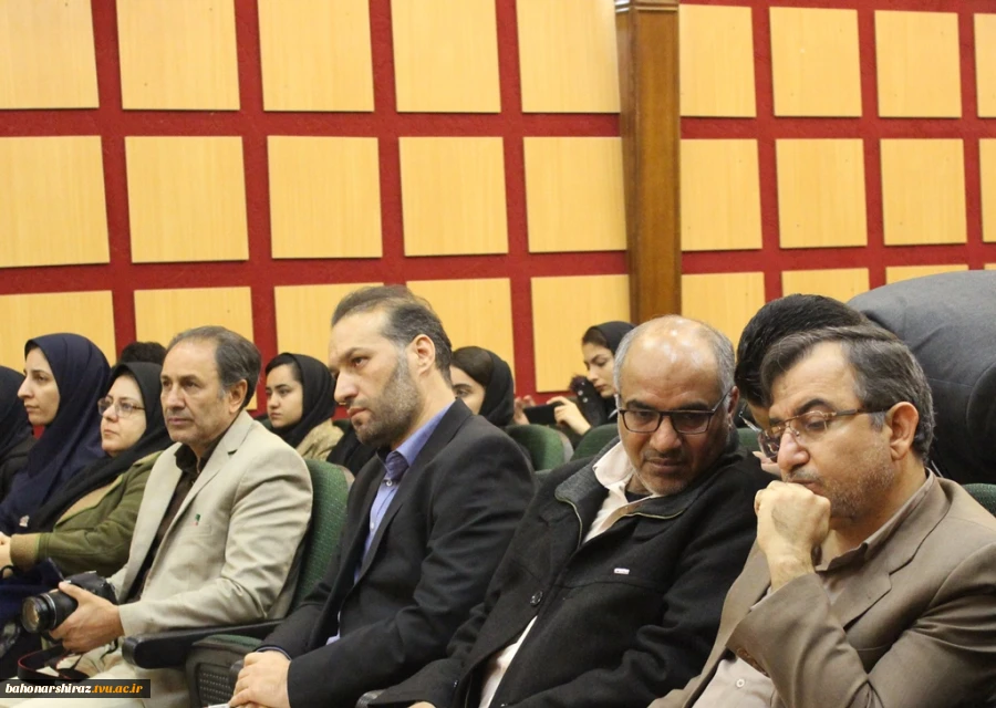 مراسم افتتاحیه نشست مجمع اتحادیه دبیران انجمن های علمی دانشگاه فنی و حرفه ای کشور در دانشکده شهید باهنر شیراز+ تصاویر 
 15