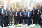غباروبی قبور مطهر شهید سردار ولی نوری و شهید گمنام در دانشکده شهید باهنر شیراز  9