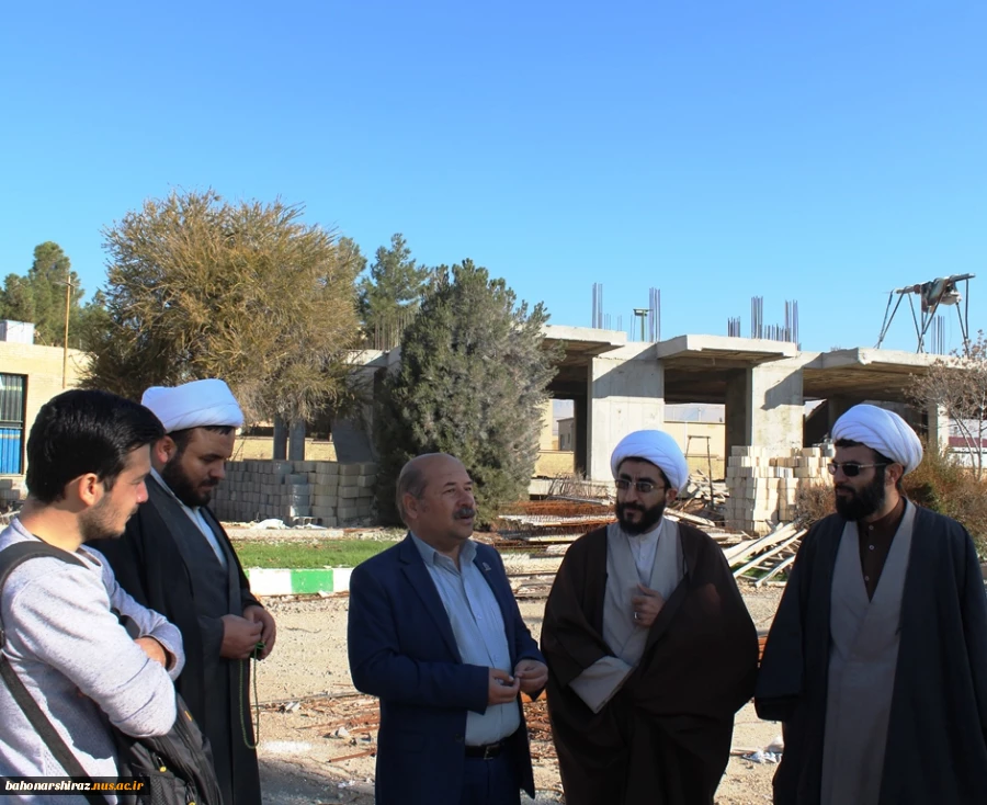 گزارش تصویری از بازدید مدیر حوزه های علمیه استان فارس از دانشکده شهید باهنر شیراز  2