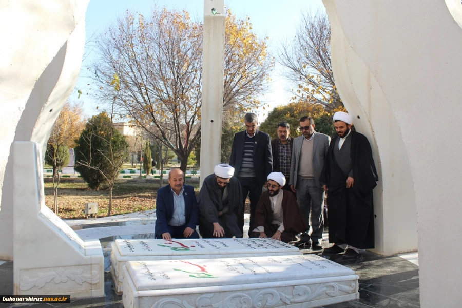 گزارش تصویری از بازدید مدیر حوزه های علمیه استان فارس از دانشکده شهید باهنر شیراز  4