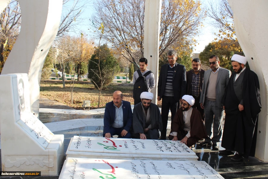 گزارش تصویری از بازدید مدیر حوزه های علمیه استان فارس از دانشکده شهید باهنر شیراز  5
