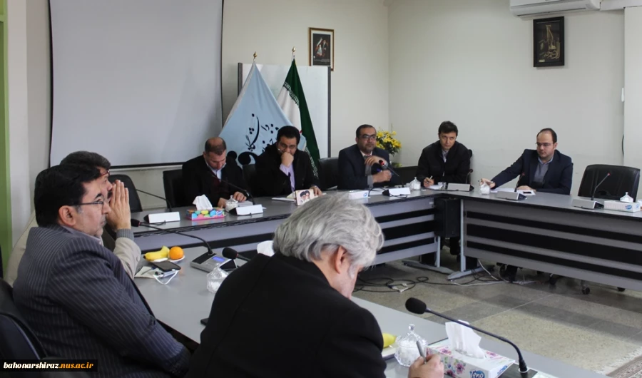 جلسه هماهنگی برگزاری همایش "کنترل کیفیت بتن در پروژه های عمرانی" در دانشکده شهید باهنر شیراز برگزار شد 4