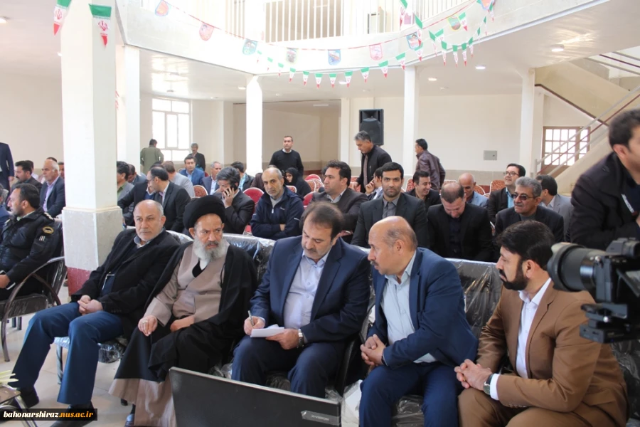 گزارش تصویری از افتتاح فاز اول دانشکده فنی و حرفه ای فیروزآباد  3