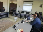 نشست اساتید و مدیران گروه دانشکده فنی شهید باهنر در راستای اجرای کیفی آموزش های مجازی 3