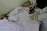 گزارش تصویری از تولید ماسک در دانشکده فنی دختران شیراز  9
