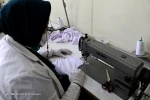 گزارش تصویری از تولید ماسک در دانشکده فنی دختران شیراز  13