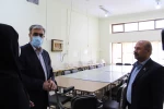 گزارش تصویری از بازدید ابراهیم عزیزی منتخب مردم شیراز در مجلس شورای اسلامی از کارگاه های دوخت دانشکده دختران شیراز  2