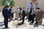 گزارش تصویری از مراسم کلنگ زنی ساخت خوابگاه دانشجویی شهرستان فسا  14