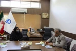 گزارش تصویری از بازدید معاون هماهنگی امورعمرانی استانداری فارس  از دانشکده های فنی و حرفه ای  الزهرا(س) و شهید باهنر شیراز 2