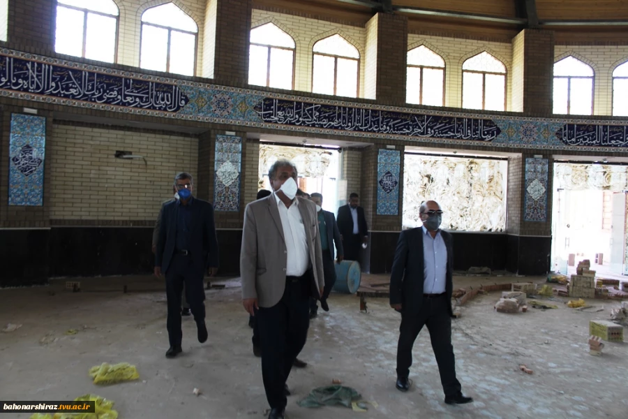 گزارش تصویری از بازدید معاون هماهنگی امورعمرانی استانداری فارس  از دانشکده های فنی و حرفه ای  الزهرا(س) و شهید باهنر شیراز 14