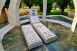 تصاویری از مقبره شهید سردار ولی نوری و شهید گمنام در دانشکده فنی و حرفه ای شهید باهنر شیراز 4