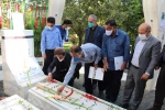 مراسم غباروبی قبور مطهر شهید سردار ولی نوری و شهید گمنام در دانشکده فنی شهید باهنر شیراز به روایت تصویر  3