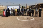 گزارش تصویری از مراسم کلنگ زنی ساخت خوابگاه متاهلین  دانشگاه فنی و حرفه ای استان فارس 3