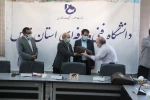 گزارش تصویری از مراسم تجلیل از اساتید نمونه دانشکده شهید باهنر شیراز 9
