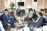 دیدار و گفتگوی صمیمانه  ریاست دانشگاه فنی و حرفه ای استان فارس با رئیس کل دادگستری استان  3