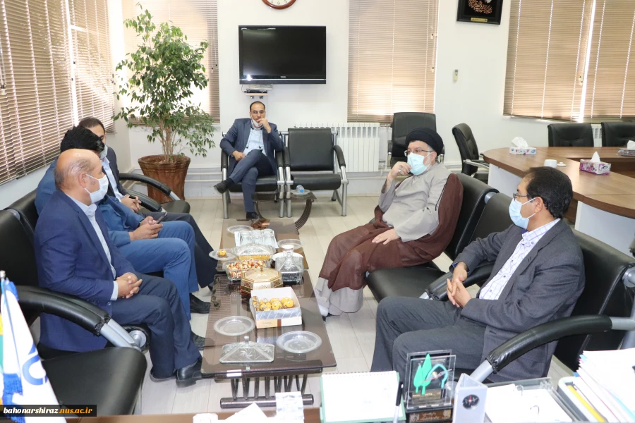 دیدار و گفتگوی صمیمانه  ریاست دانشگاه فنی و حرفه ای استان فارس با رئیس کل دادگستری استان  3