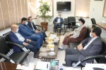 دیدار و گفتگوی صمیمانه  ریاست دانشگاه فنی و حرفه ای استان فارس با رئیس کل دادگستری استان  4