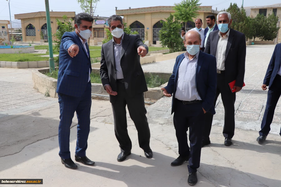 بازدید معاون اداری ، مالی و مدیریت منابع دانشگاه فنی و حرفه ای کشورو هیئت همراه
از آموزشکده شهرستان نور آباد ممسنی
 2