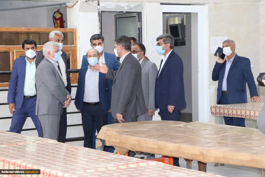 بازدید معاون اداری ، مالی و مدیریت منابع دانشگاه فنی و حرفه ای کشورو هیئت همراه
از آموزشکده شهرستان نور آباد ممسنی
 2