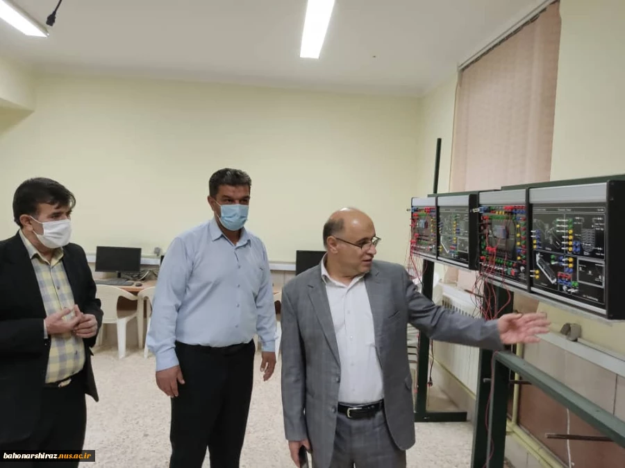 بازدید مدیر کل نظارت ، ارزیابی و تضمین کیفیت دانشگاه فنی و حرفه ای کشوراز  آموزشکده فسا 2