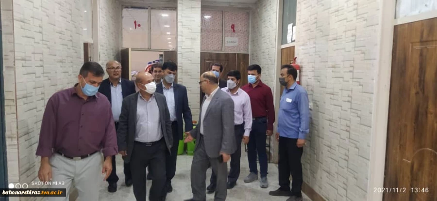 سفر مدیر کل نظارت و ارزیابی کیفیت دانشگاه فنی و حرفه ای کشور به آموزشکده لارستان  5
