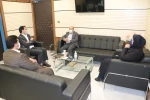دیدار رئیس دانشگاه فنی و حرفه ای استان فارس با مدیرکل تامین اجتماعی استان فارس 2
