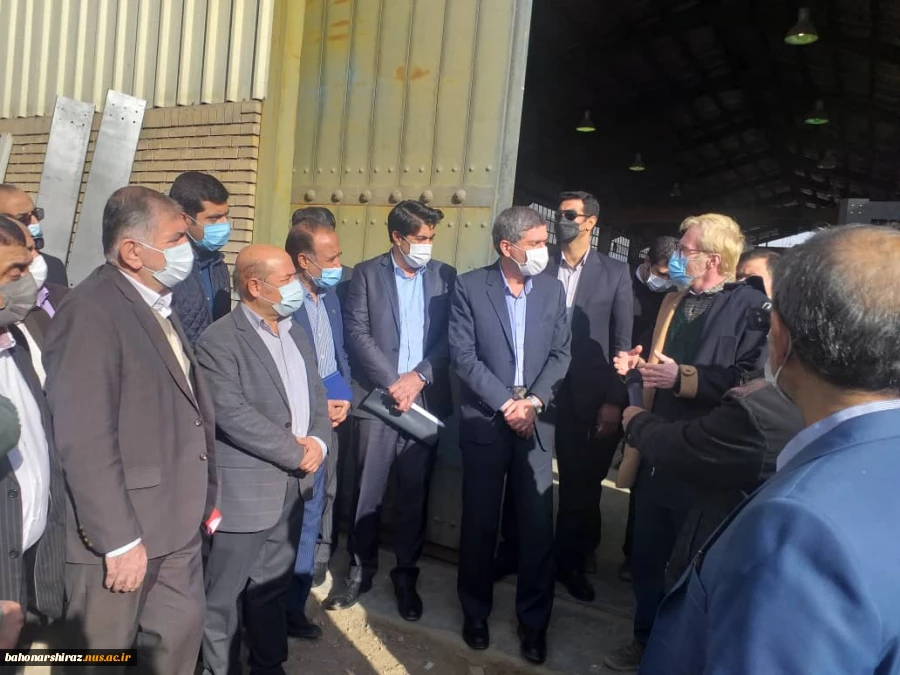 بازدید از شهرک صنعتی شیراز 2