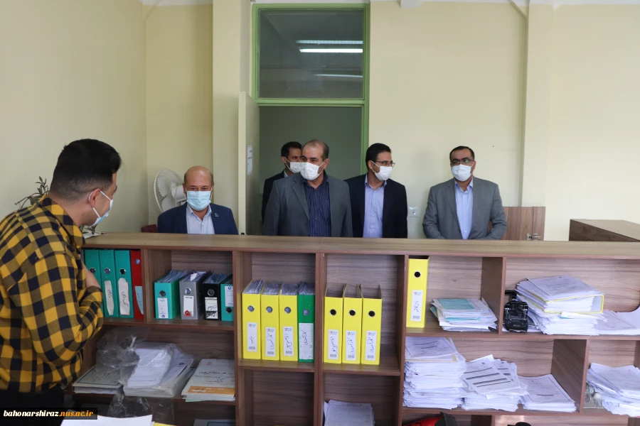 گزارش تصویری ازحضور و تبریک سال نو رئیس دانشگاه فنی و حرفه ای استان فارس   3