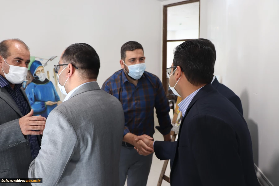 گزارش تصویری ازحضور و تبریک سال نو رئیس دانشگاه فنی و حرفه ای استان فارس   9